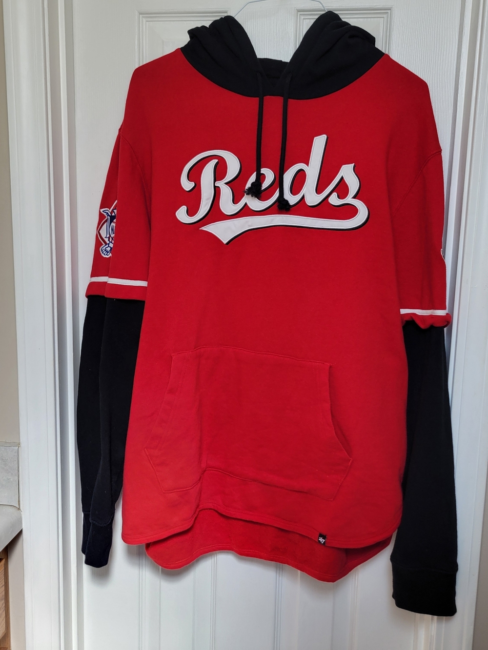 ’47 Brand Cincinnati Reds Trifecta Shortstop Hoodie XL